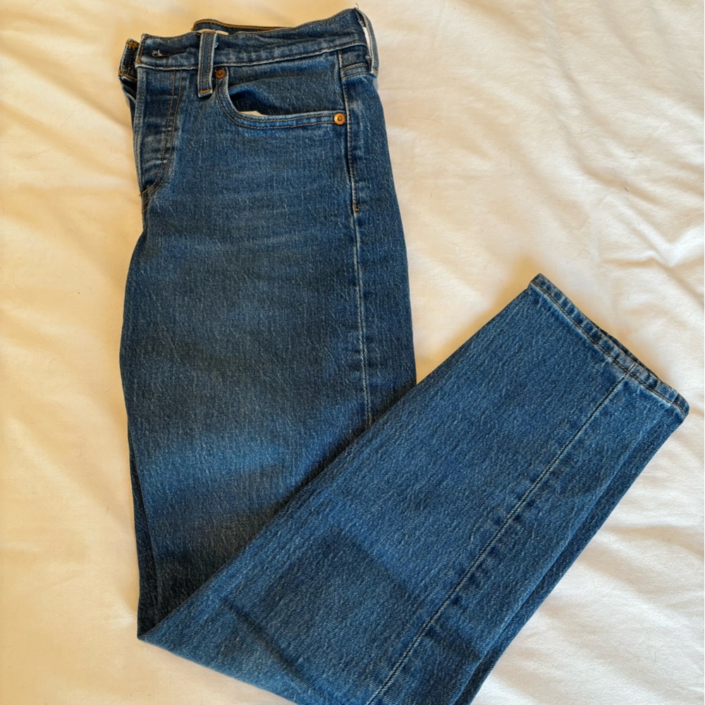 Levi dark denim jeans
